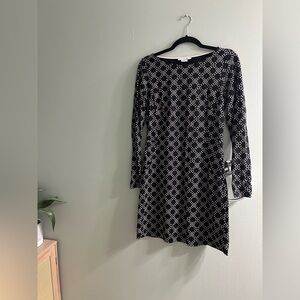 Boden polkadot long sleeve dress